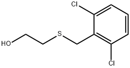 2-(2,6-Dichloro-benzylsulfanyl)-ethanol Struktur