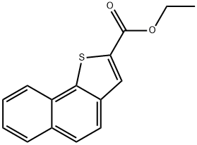 ethyl naphtho[2,3-b]thiophene-2-carboxylate 化学構造式