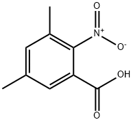 3,5-二甲基-2-硝基苯甲酸, 52095-18-8, 结构式