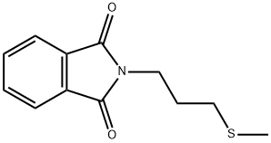 2-(3-(甲硫基)丙基)异吲哚啉-1,3-二酮, 52096-79-4, 结构式