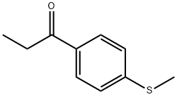 1-Propanone, 1-[4-(methylthio)phenyl]- (9CI)
Propiophenone, 4'-(methylthio)
 Struktur