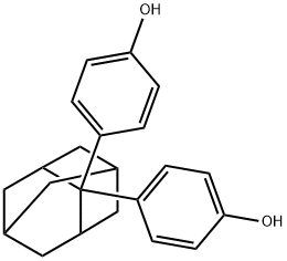 2,2-双(4-羟基苯基)金刚烷 结构式