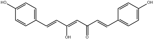 BisdeMethoxycurcuMin 化学構造式