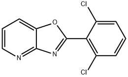 2-(2,6-Dichlorophenyl)oxazolo[4,5-b]pyridine Structure