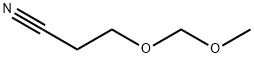 3-(MethoxyMethoxy)propanenitrile Struktur