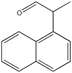 2-(1-ナフチル)プロピオンアルデヒド 化学構造式