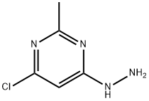 4-氯-6-肼基-2-甲基嘧啶, 52476-88-7, 结构式