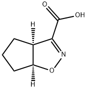 5,6-二氢-4H-环戊烷并[D]异恶唑-3-羧酸 结构式