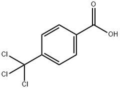 4-(trichloroMethyl)benzoic acid 化学構造式