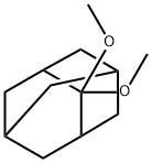 2,2-diMethoxyadaMantane 化学構造式