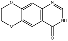 7,8-Dihydro[1,4]dioxino[2,3-g]quinazolin-4-ol 化学構造式