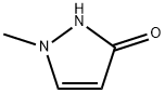 1-Methyl-1H-pyrazol-3(2H)-one Structure