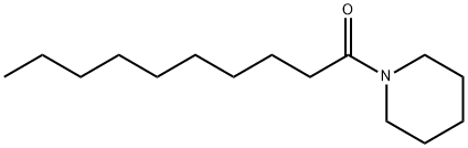 1-(piperidin-1-yl) decan-1-one Struktur