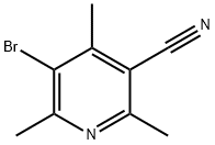 5-溴-2,4,6-三甲基氰吡啶, 531521-32-1, 结构式