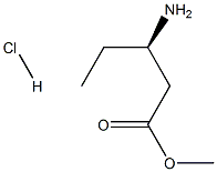 3-aMinopentanoate Methyl hydrochloride 化学構造式