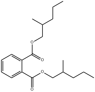 Bis(2-Methylpentyl) Phthalate, 53306-51-7, 结构式