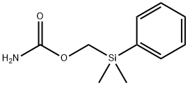 (DiMethyl(phenyl)silyl)Methyl carbaMate Structure