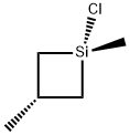 1-chloro-1,3-dimethyl-siletane Struktur