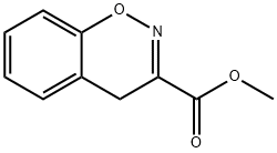 4H-苯并[E][1,2]恶嗪-3-甲酸甲酯 结构式