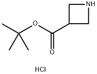 tert-Butyl azetidine-3-carboxylate HCl Struktur