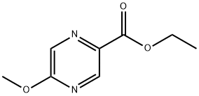 5-甲氧基吡嗪-2-甲酸乙酯,54013-05-7,结构式