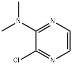 3-氯-N,N-二甲基吡嗪-2-胺, 54126-45-3, 结构式