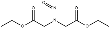 (NitrosoiMino)bisacetic Acid Diethyl Ester Structure