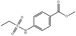 Methyl 4-ethanesulfonaMidobenzoate Structure