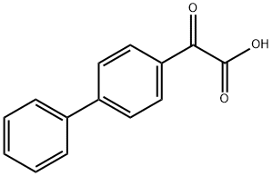 2-([1,1'-biphenyl]-4-yl)-2-oxoacetic acid 化学構造式