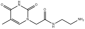 N-(2-氨基乙基)-2-(5-二甲基-2,4-二氧代-3,4-二氢嘧啶-1(2H)-基)乙酰胺 结构式