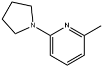 2-Methyl-6-(pyrrolidin-1-yl)pyridine Structure
