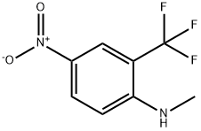 N-Methyl-4-nitro-2-(trifluoroMethyl)aniline Struktur