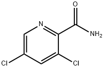 3,5-ジクロロピコリンアミド 化学構造式