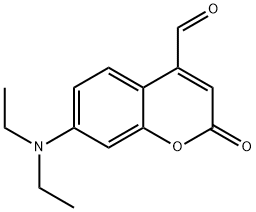 7-(DiethylaMino)couMarin-3-carbaldehyde Structure
