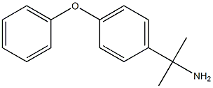 2-(4-Phenoxyphenyl)propan-2-aMine Structure