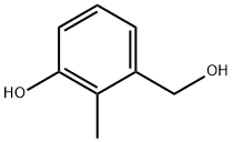3-羟甲基-2甲基苯酚 结构式
