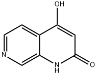 4-Hydroxy-1,7-naphthyridin-2(1H)-one, 54920-76-2, 结构式