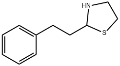 2-(2-Phenylethyl)thiazolidine, 97% 化学構造式