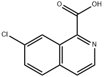 7-chloroisoquinoline-1-carboxylic acid Structure