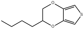 2-Butyl-2,3-dihydrothieno[3,4-b]-1,4-dioxine Struktur