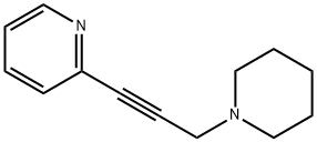 2-(3-(哌啶-1-基)丙-1-炔-1-基)吡啶,55385-00-7,结构式
