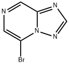 5-溴-[1,2,4]噻唑并[1,5-A]吡嗪 结构式