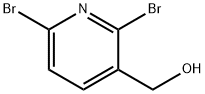 (2,6-DibroMopyridin-3-yl)Methanol Structure