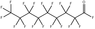 Perfluornonanobic acid fluoranehydride (as fluorine) 化学構造式