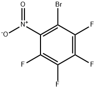 2-溴-3,4,5,6-四氟硝基苯,5580-83-6,结构式