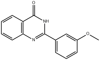 4(3H)-Quinazolinone, 2-(3-Methoxyphenyl)- Struktur