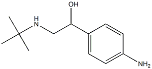 BenzeneMethanol, 4-aMino-a-[[(1,1-diMethylethyl)aMino]Methyl]- Structure