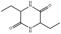 2,5-Piperazinedione,3,6-diethyl-(6CI,7CI,8CI,9CI) Structure