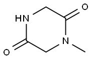 1 - Methylpiperazine - 2,5 - dione Structure