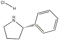 (S)-2-Phenylpyrrolidine hydrochloride Structure